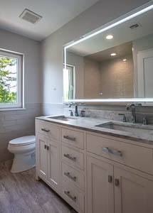 Contemporary bathroom