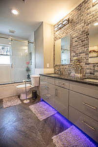 Contemporary bathroom