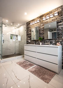 Contemporary bathroom