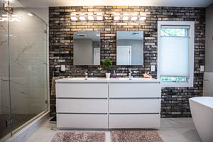 Contemporary bathroom