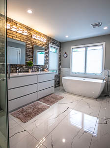 Contemporary bathroom