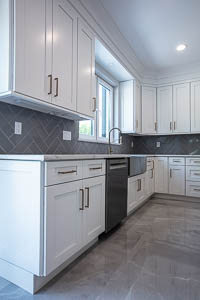Contemporary White Kitchen